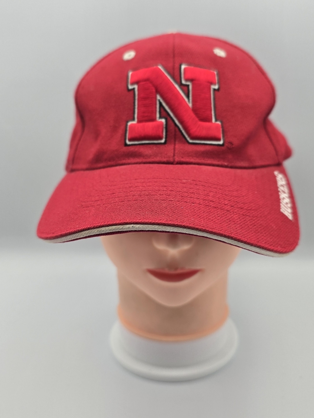 ML Caps Nebraska Cornhuskers Red Adjustable Hat